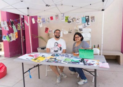 Long Beach Zine Fest recipient ACLB microgrant