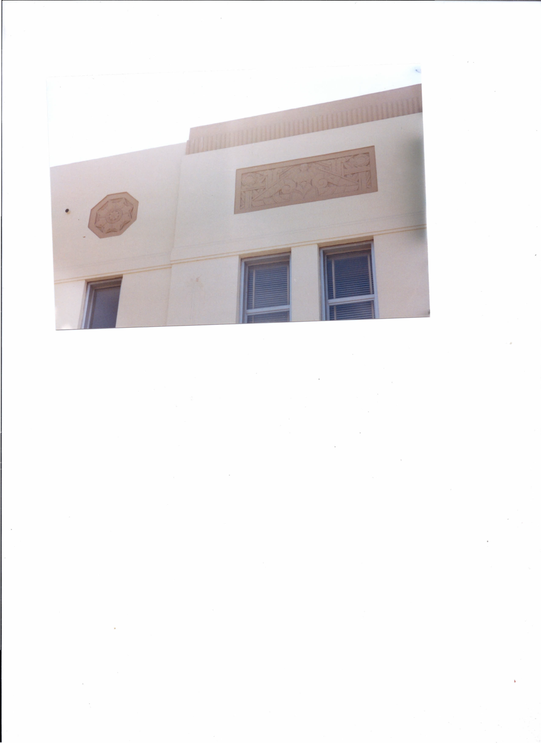 Frances E. Willard Elementary School Architectural Bas Reliefs