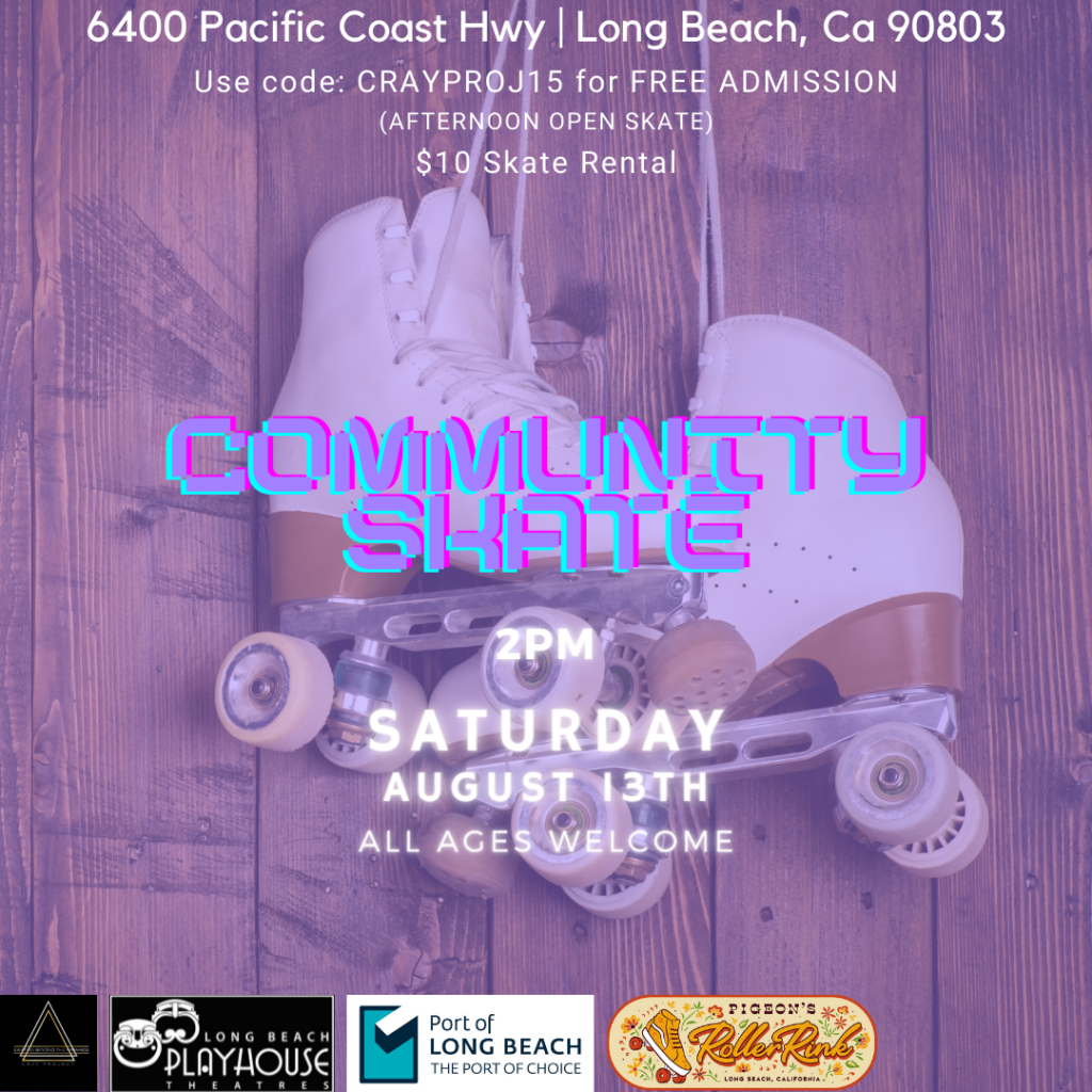 community skate day all ages at 2nd & pch