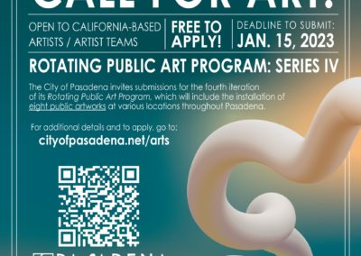 Call for Artwork! Rotating Public Art Program: Series IV