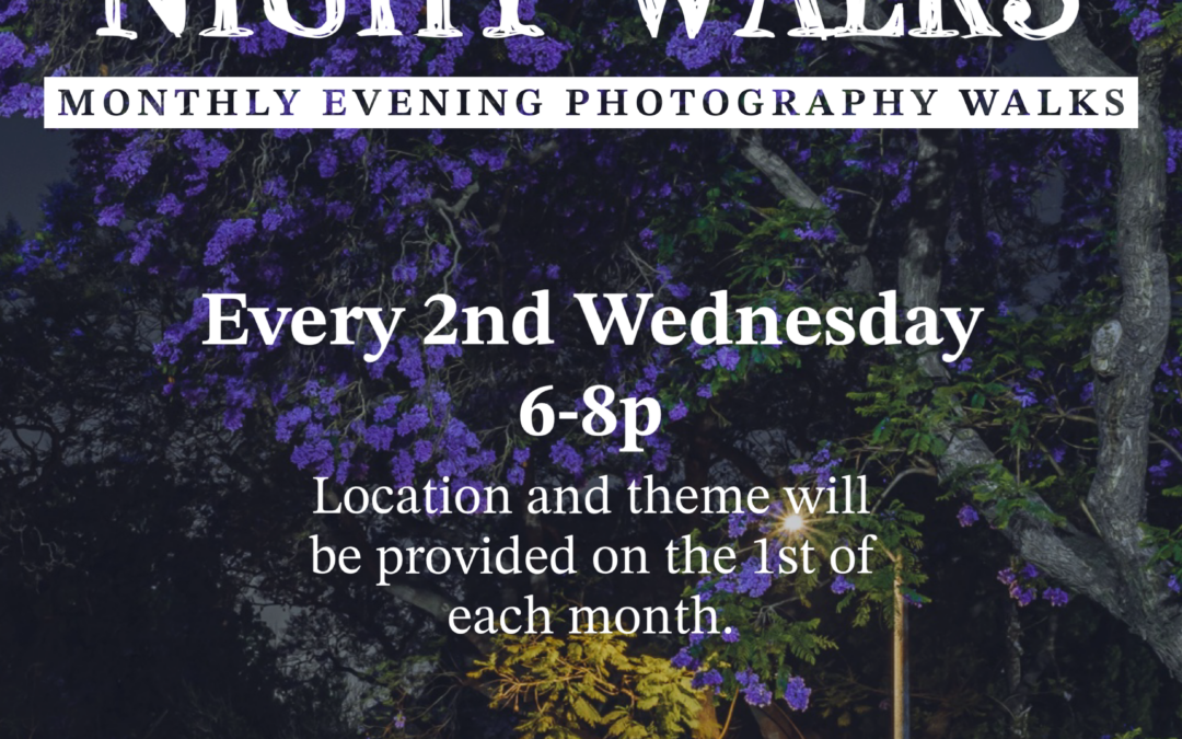 Long Beach Night Walks: Monthly Evening Photography Walks
