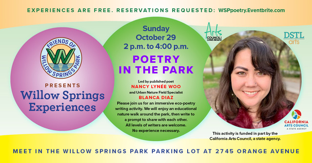 Poetry in the Park – Willow Springs Experience