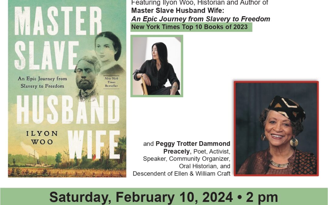 Black History Month Author Event: Master Slave Husband Wife