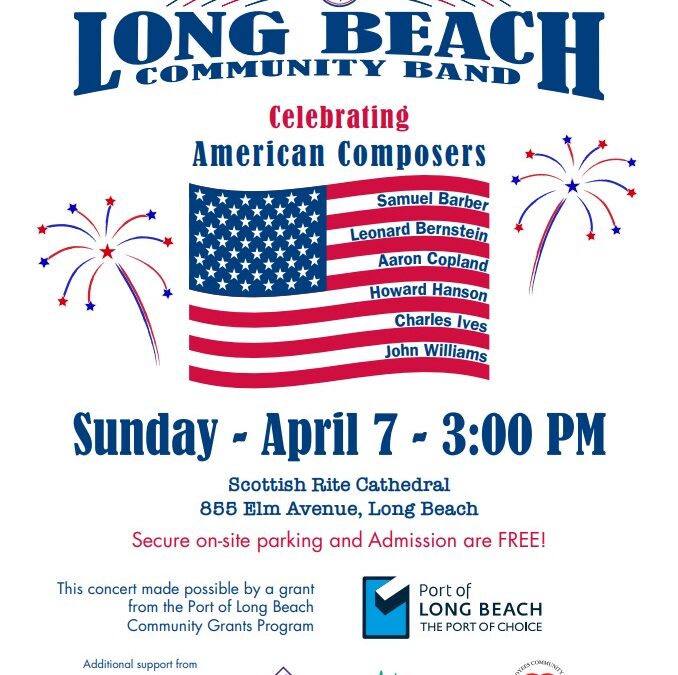 Long Beach Community Band – Celebrating American Composers