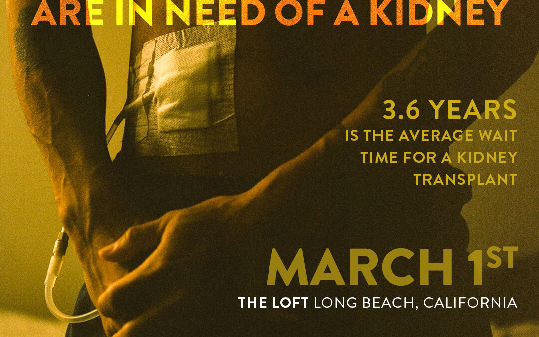 “Never Fade Into Darkness”: An Art Show & Fundraiser for Kidney Health & Organ Transplant Awareness