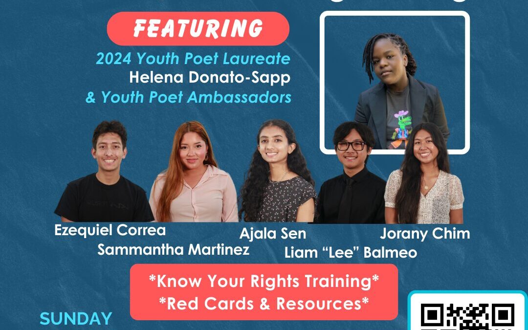 Poetry of Resistance: 2024-25 Long Beach Youth Poet Laureate Culminating Reading